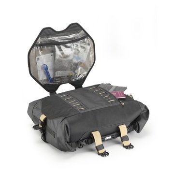 GRT726 vodotěsná rolovací brašna na sedlo GIVI, černá, 45 litrů, řada CANYON